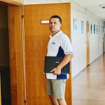 EUSA final visit Student accommodation Stjepan Radic